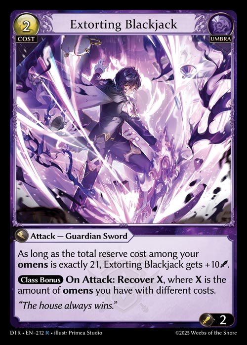 [Umbra] Extorting Blackjack [DTR212-R]