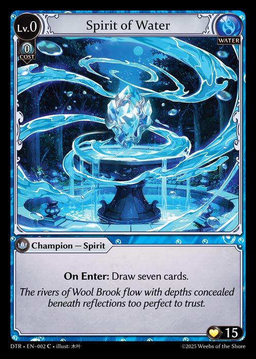 [Water] Spirit of Water [DTRSD002-C]