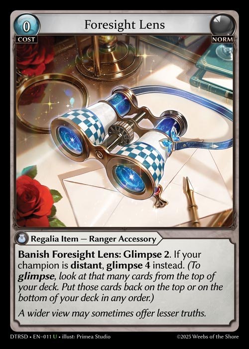 [Norm] Foresight Lens [DTRSD011-U]