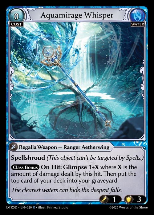 [Water] Aquamirage Whisper [DTRSD020-R]