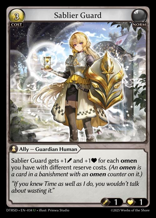 [Norm] Sablier Guard [DTRSD034-U]