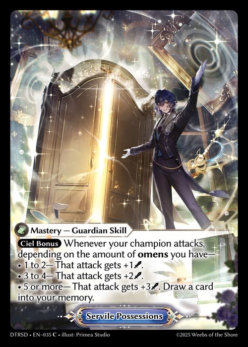 [Norm] Servile Possessions [DTRSD035-C]