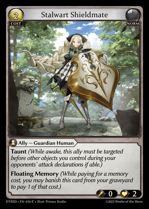 [Norm] Stalwart Shieldmate [DTRSD036-C]