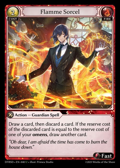 [Fire] Flamme Sorcel [DTRSD040-U]