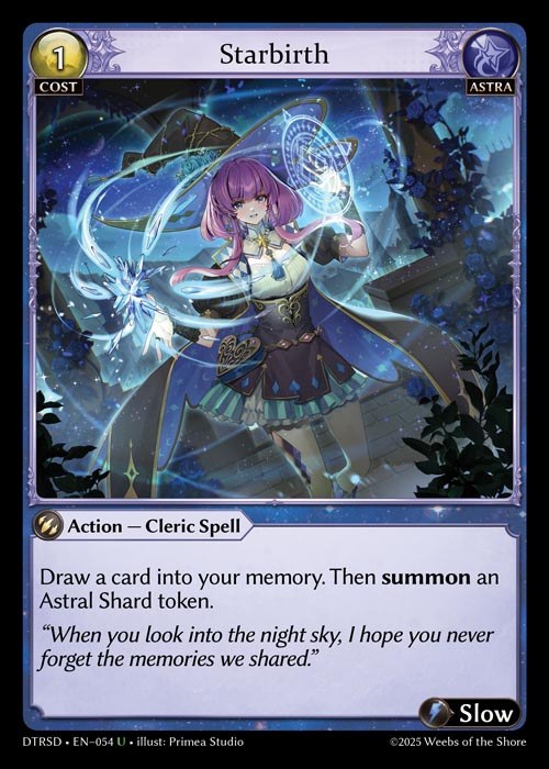 [Astra] Starbirth [DTRSD054-U]
