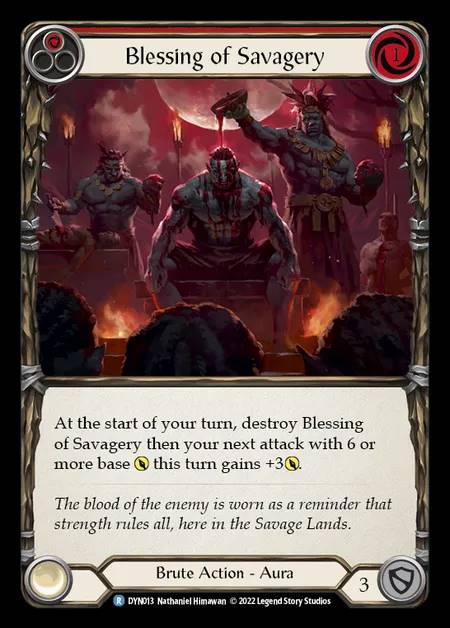 [Brute] Blessing of Savagery [DYN013-R] (red)