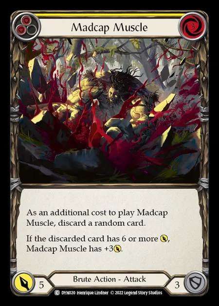 [Brute] Madcap Muscle [DYN020-C] (yellow)