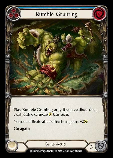 [Brute] Rumble Grunting [DYN024-C] (blue)