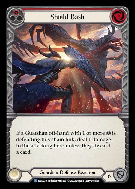 [Guardian] Shield Bash [DYN030-R] (red)
