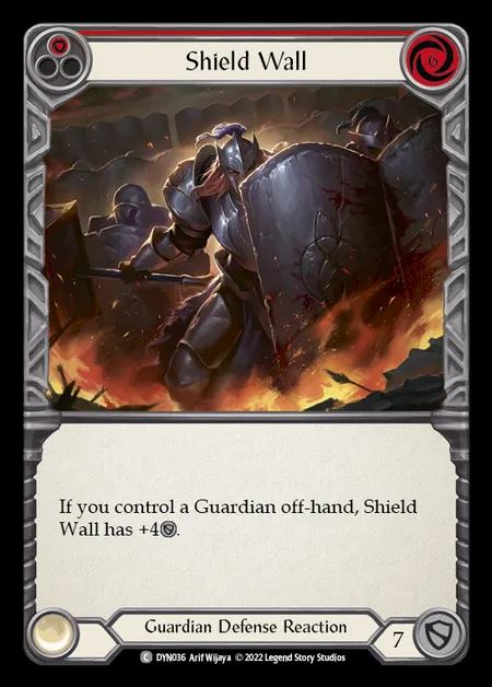 [Guardian] Shield Wall [DYN036-C] (red)