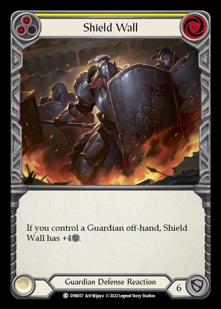 [Guardian] Shield Wall [DYN037-C] (yellow)