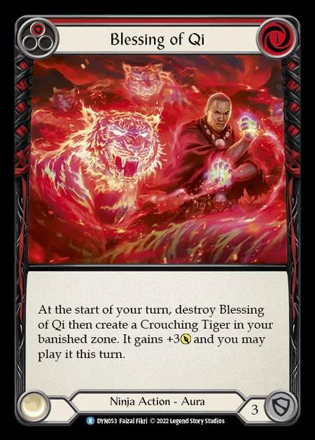 [Ninja] Blessing of Qi [DYN053-R] (red)