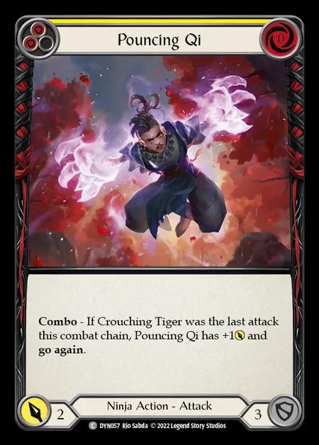 [Ninja] Pouncing Qi [DYN057-C] (yellow)