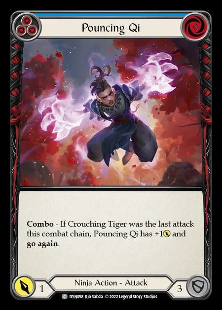 [Ninja] Pouncing Qi [DYN058-C] (blue)