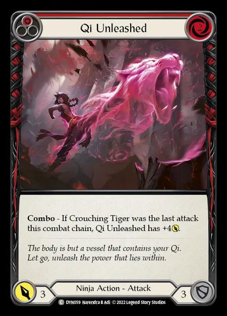[Ninja] Qi Unleashed [DYN059-C] (red)