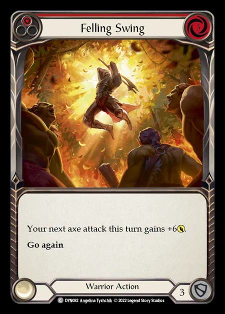 [Warrior] Felling Swing [DYN082-C] (red)