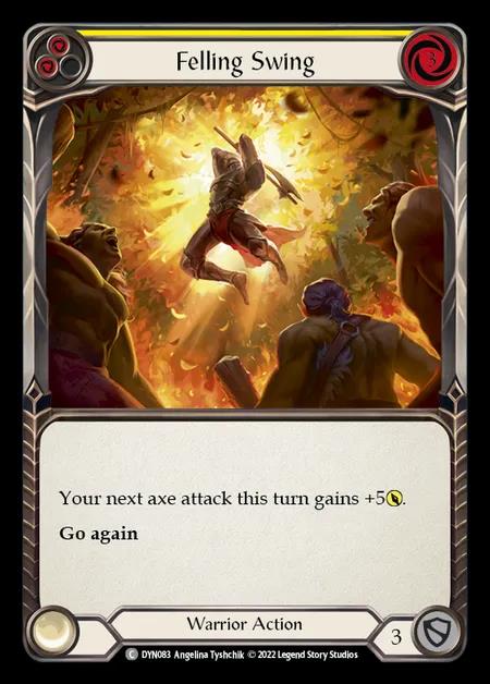 [Warrior] Felling Swing [DYN083-C] (yellow)
