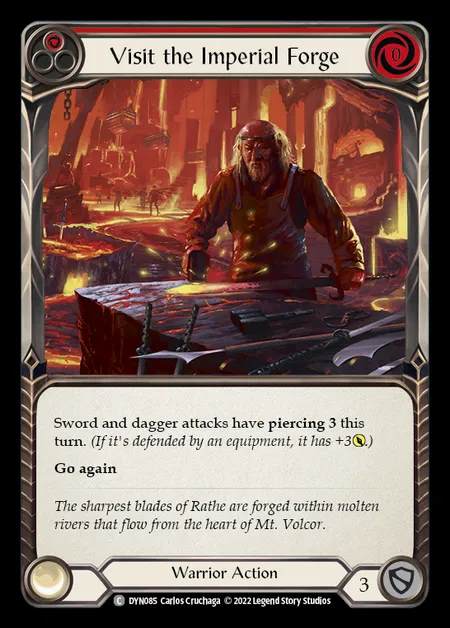[Warrior] Visit the Imperial Forge [DYN085-C] (red)