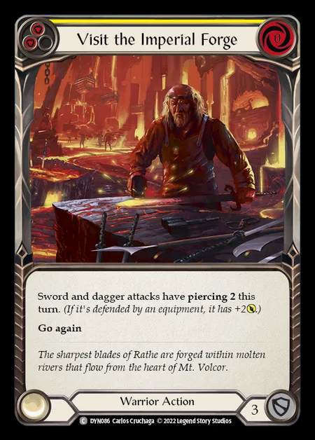 [Warrior] Visit the Imperial Forge [DYN086-C] (yellow)