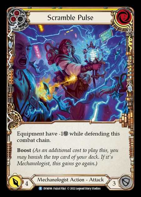 [Mechanologist] Scramble Pulse [DYN096-R] (yellow)