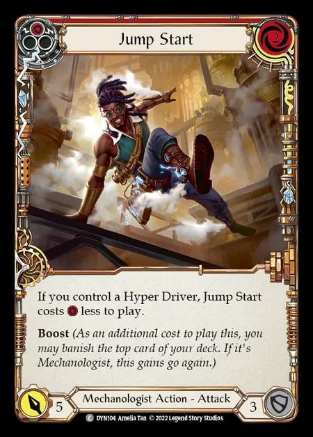 [Mechanologist] Jump Start [DYN104-C] (red)