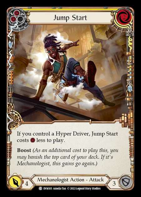 [Mechanologist] Jump Start [DYN105-C] (yellow)