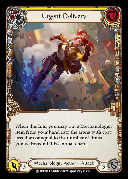 [Mechanologist] Urgent Delivery [DYN108-C] (yellow)