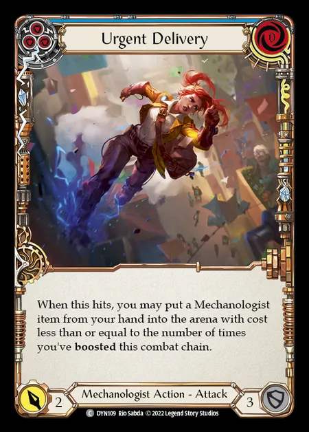 [Mechanologist] Urgent Delivery [DYN109-C] (blue)