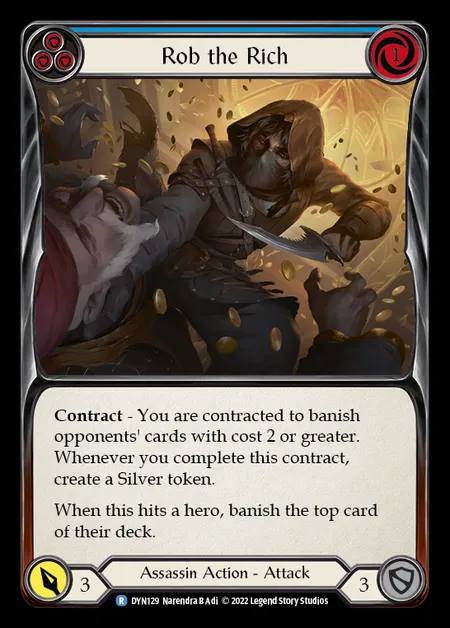 [Assassin] Rob the Rich [DYN129-R] (blue)