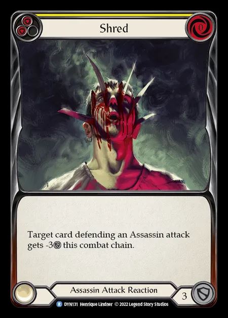 [Assassin] Shred [DYN131-R] (yellow)