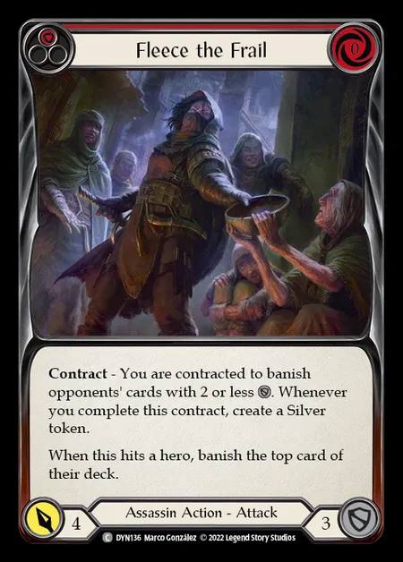 [Assassin] Fleece the Frail [DYN136-C] (red)