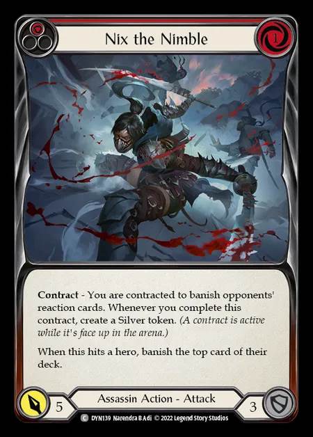 [Assassin] Nix the Nimble [DYN139-C] (red)