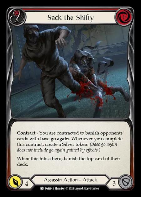 [Assassin] Sack the Shifty [DYN142-C] (red)