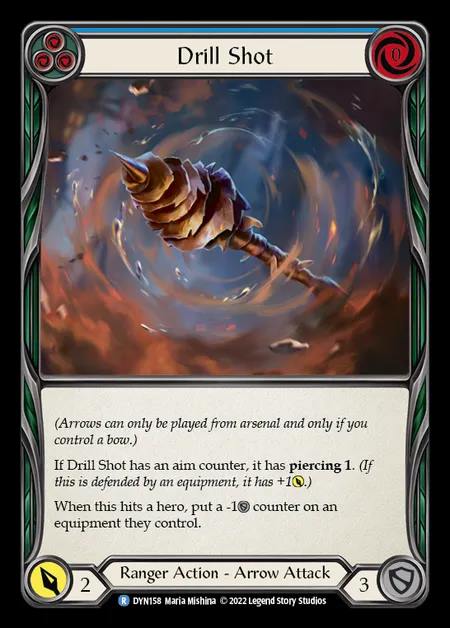 [Ranger] Drill Shot [DYN158-R] (blue)