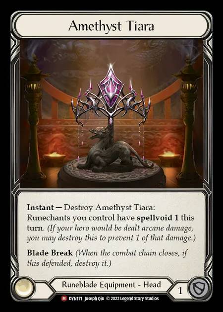 [Runeblade] Amethyst Tiara [DYN171-M]