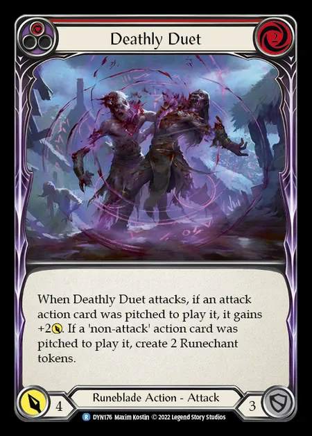 [Runeblade] Deathly Duet [DYN176-R] (red)