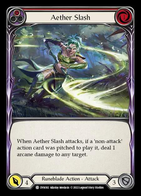 [Runeblade] Aether Slash [DYN182-C] (red)