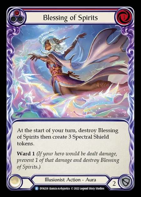[Illusionist] Blessing of Spirits [DYN218-R] (red)