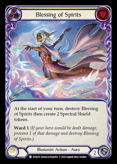[Illusionist] Blessing of Spirits [DYN219-R] (yellow)