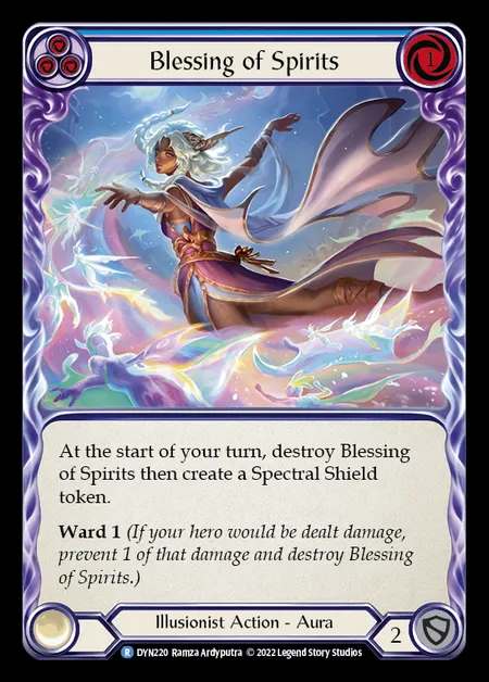 [Illusionist] Blessing of Spirits [DYN220-R] (blue)