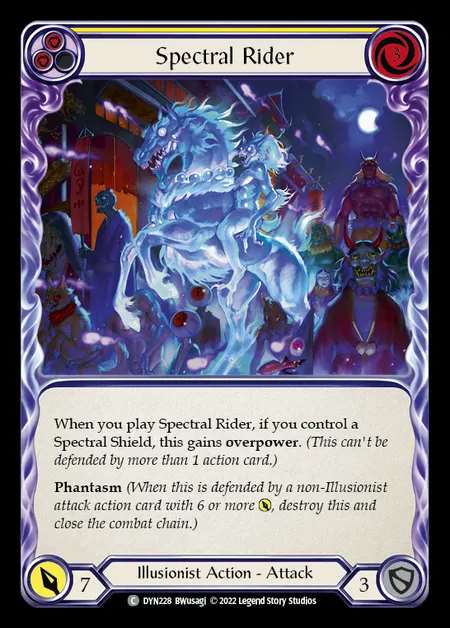 [Illusionist] Spectral Rider [DYN228-C] (yellow)