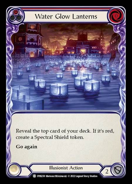 [Illusionist] Water Glow Lanterns [DYN230-C] (red)