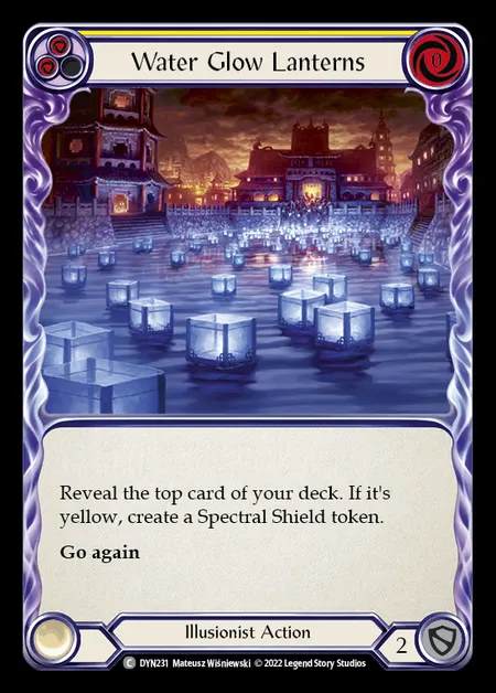 [Illusionist] Water Glow Lanterns [DYN231-C] (yellow)