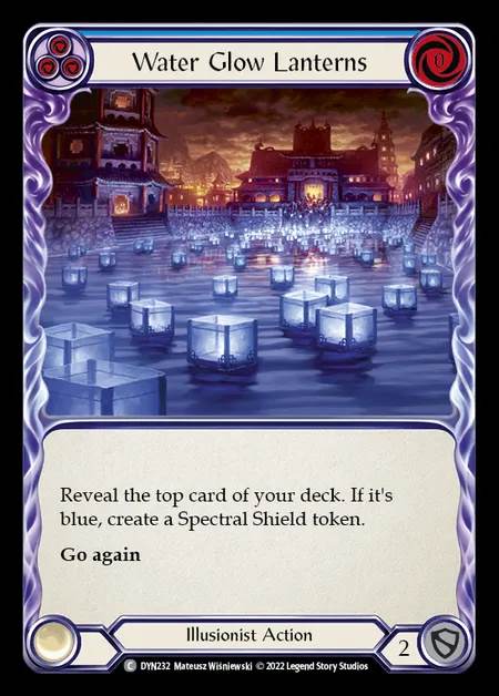 [Illusionist] Water Glow Lanterns [DYN232-C] (blue)