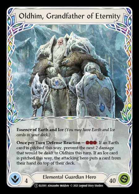[Elemental Guardian] Oldhim, Grandfather of Eternity [UL-ELE001-T]