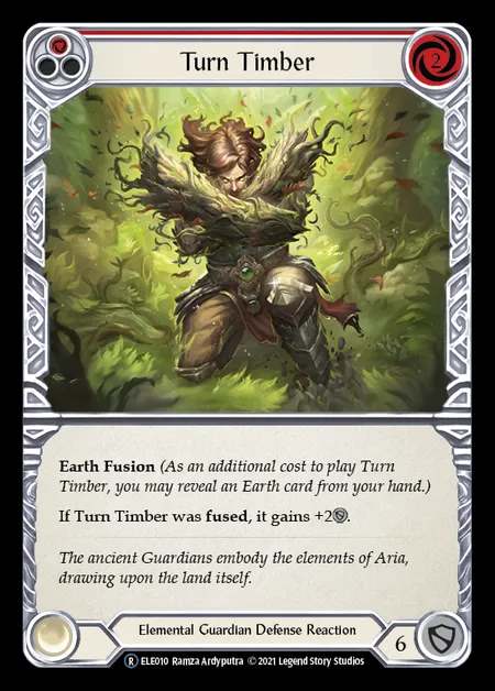 [Elemental Guardian] Turn Timber (red) [UL-ELE010-R]
