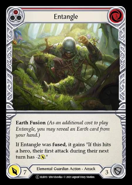 [Elemental Guardian] Entangle (red) [UL-ELE013-C]