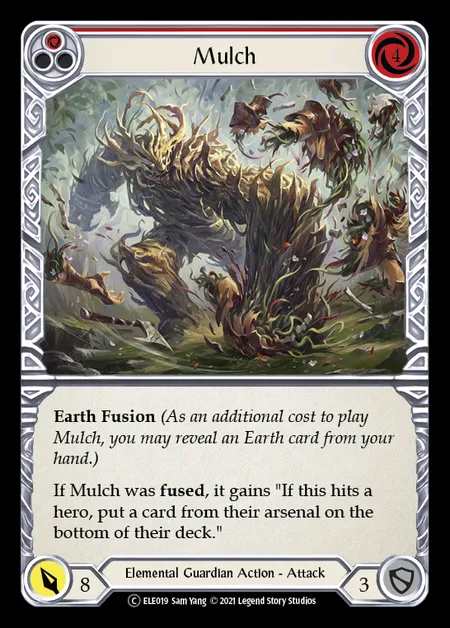 [Elemental Guardian] Mulch (red) [UL-ELE019-C]