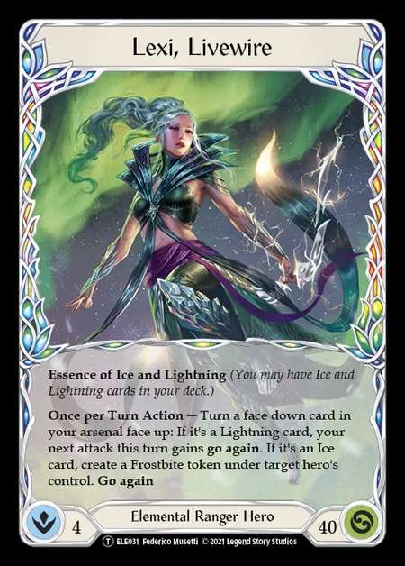 [Elemental Ranger] Lexi, Livewire [UL-ELE031-T]