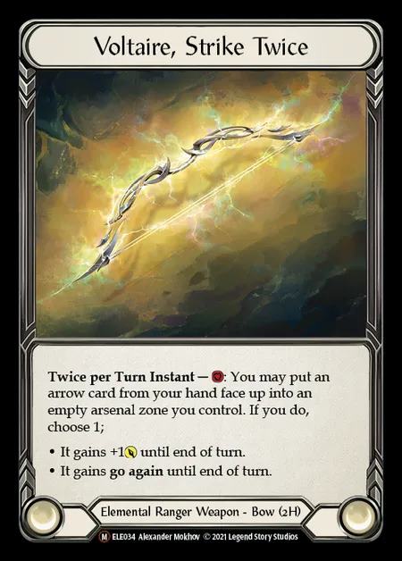[Elemental Ranger] Voltaire, Strike Twice [UL-ELE034-M]